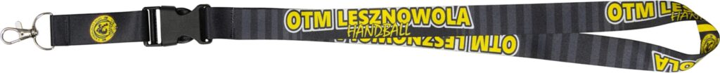 Smycze drukowane czarne – wariant 1 Smycze drukowane czarne – wariant 1