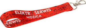 Smycze drukowane krótkie Smycze drukowane krótkie